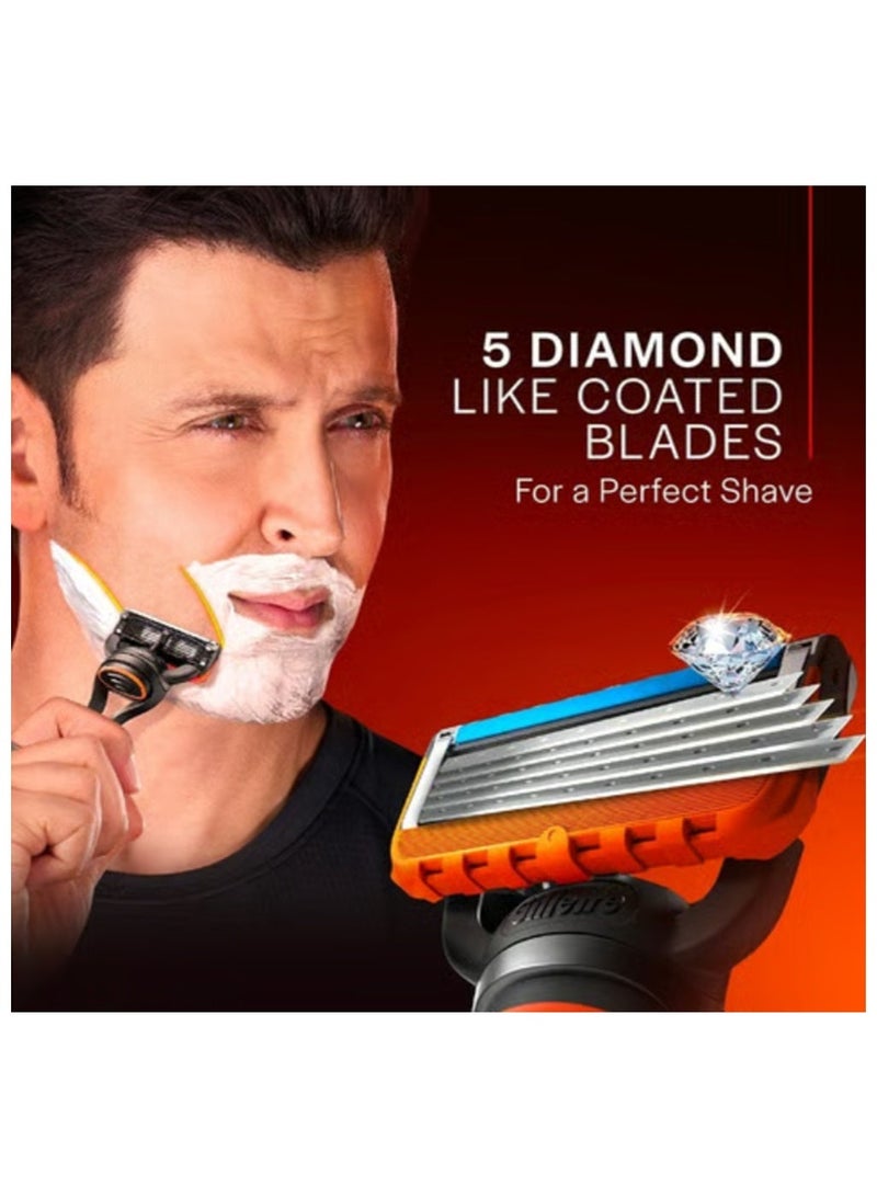 Gillette ProGlide Razor Blades Men, 5 Blade Refills, Precision Trimmer, 4 Count - Image 4